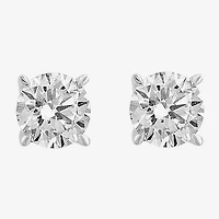 Effy Final Call (G / Vs1-Vs2) 1 1/2 CT. T.W. Lab Grown White Diamond 14K Gold 28mm Round Stud Earrings