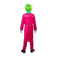 Little & Big Kid Boys Batman Classic 1966 Deluxe The Joker DC Comics 2-pc. Costume Set