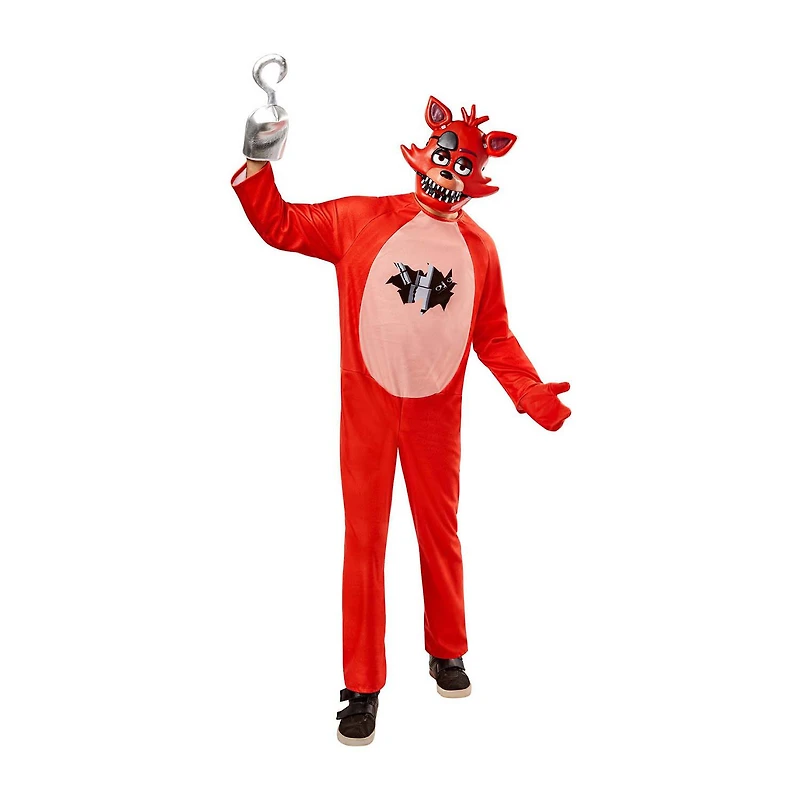 Unisex Adult Foxy With Mask Five Nights at Freddys 4-pc. Costume