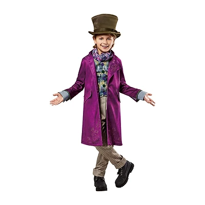 Little & Big Kid Boys Deluxe Movie Willy Wonka 5-pc. Costume Set