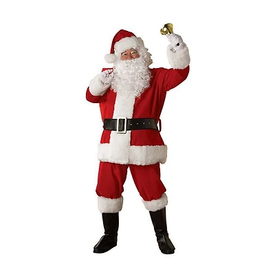 Mens Regal Plush Santa Adult 8-pc. Costume