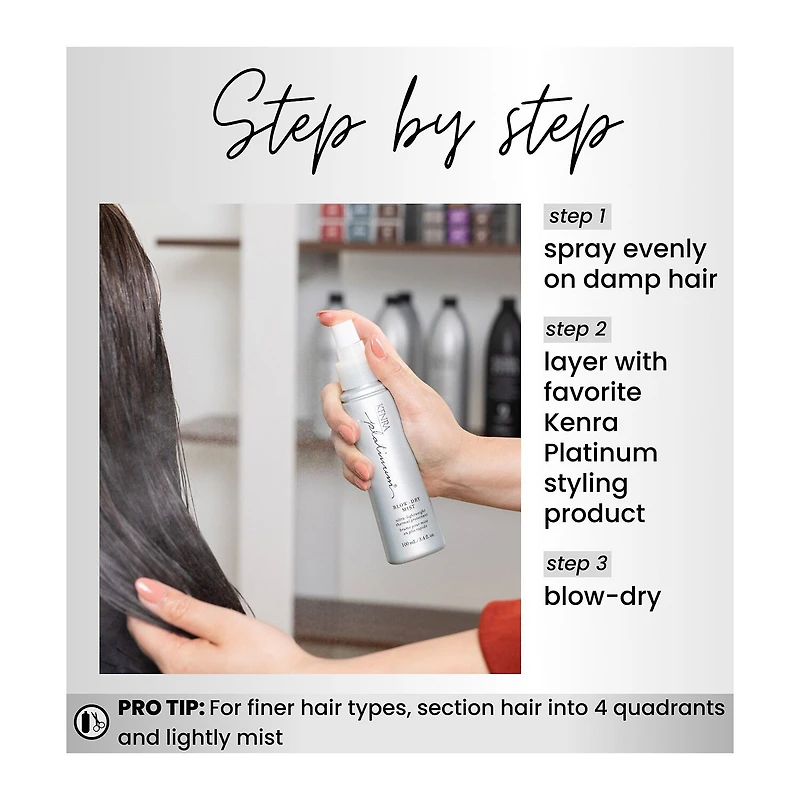 Kenra Blow Dry Mist Hair Serum 3.4 oz.