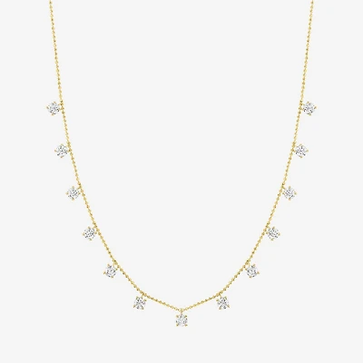 Diamond Addiction (G-H,Si2-I1) Womens 2 CT. T.W. Lab Grown White 10K Gold 18 Inch Pendant Necklace