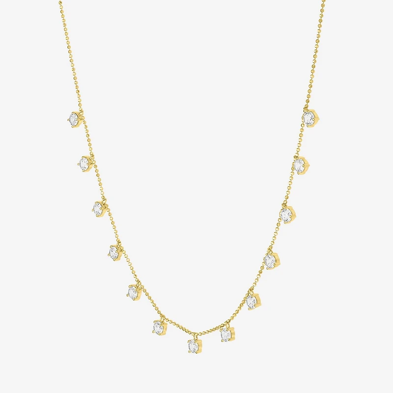 Diamond Addiction (G-H,Si2-I1) Womens 2 CT. T.W. Lab Grown White 10K Gold 18 Inch Pendant Necklace