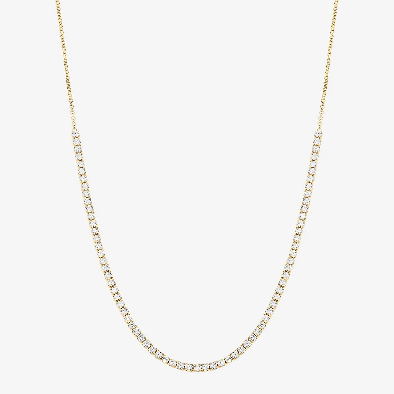 Diamonart Womens Sterling Silver 16 Inch Paperclip Chain Necklace