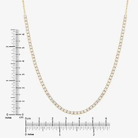 Diamonart Womens Sterling Silver 16 Inch Paperclip Chain Necklace