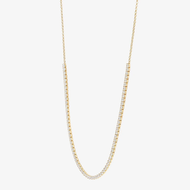 Diamonart Womens Sterling Silver 16 Inch Paperclip Chain Necklace