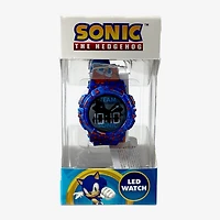 Sonic the Hedgehog Boys Blue Strap Watch Snc4373mjc