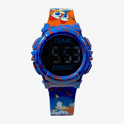 Sonic the Hedgehog Boys Blue Strap Watch Snc4373mjc
