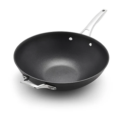 Calphalon Premier Hard Anodized 13" Flat Wok