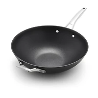 Calphalon Premier Hard Anodized 13" Flat Wok