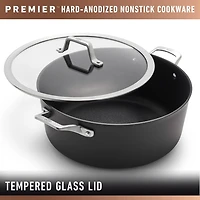 Calphalon Premier Hard Anodized 13" Flat Wok