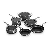 Calphalon Premier Space-Saving Hard Anodized 10-pc. Cookware Set