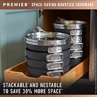 Calphalon Premier Space-Saving Hard Anodized 5-qt. Saute Pan