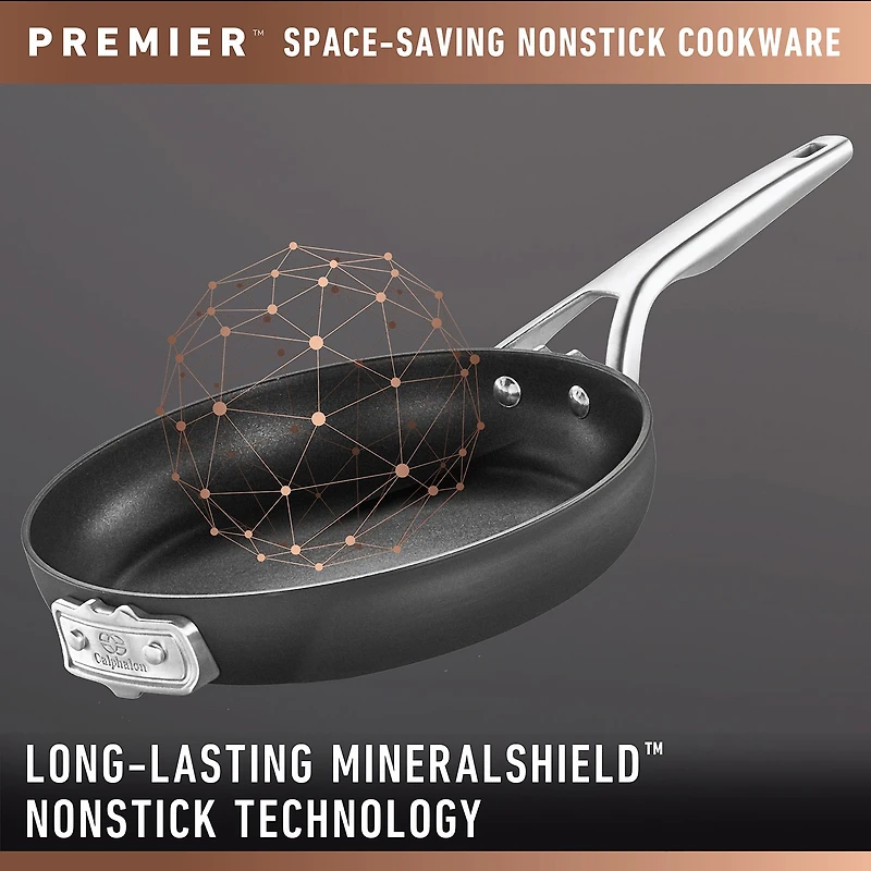 Calphalon Premier Space-Saving Hard Anodized 5-qt. Saute Pan