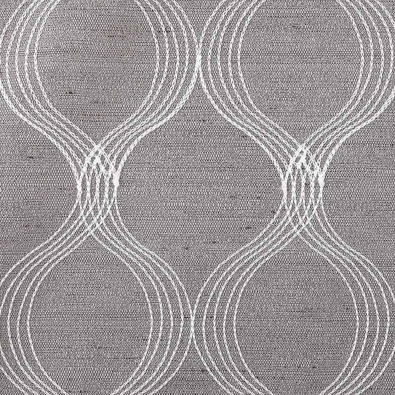 Max Blackout Prescott Grommet Top Embroidered 100% Single Curtain Panel