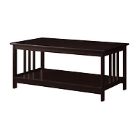 Convenience Concepts Mission Living Room Collection Coffee Table