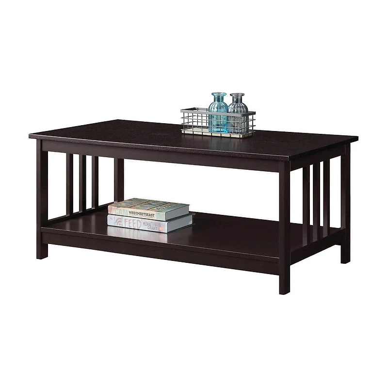 Convenience Concepts Mission Living Room Collection Coffee Table