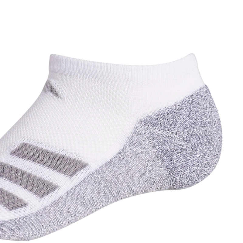 adidas Big Kid Boys Multi-Pack 6 Pair No Show Socks