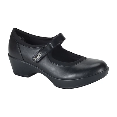 Btrue By Baretraps Cooper Womens Round Closed Toe Mary Jane Shoes Wide Width