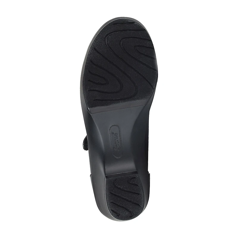 Btrue By Baretraps Cooper Womens Round Closed Toe Mary Jane Shoes Wide Width