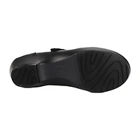 Btrue By Baretraps Cooper Womens Round Closed Toe Mary Jane Shoes Wide Width