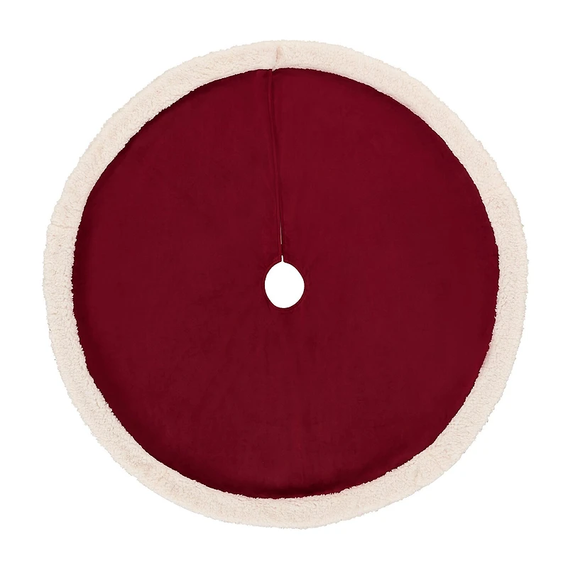 Queen Street Cozy Sherpa Indoor Tree Skirt