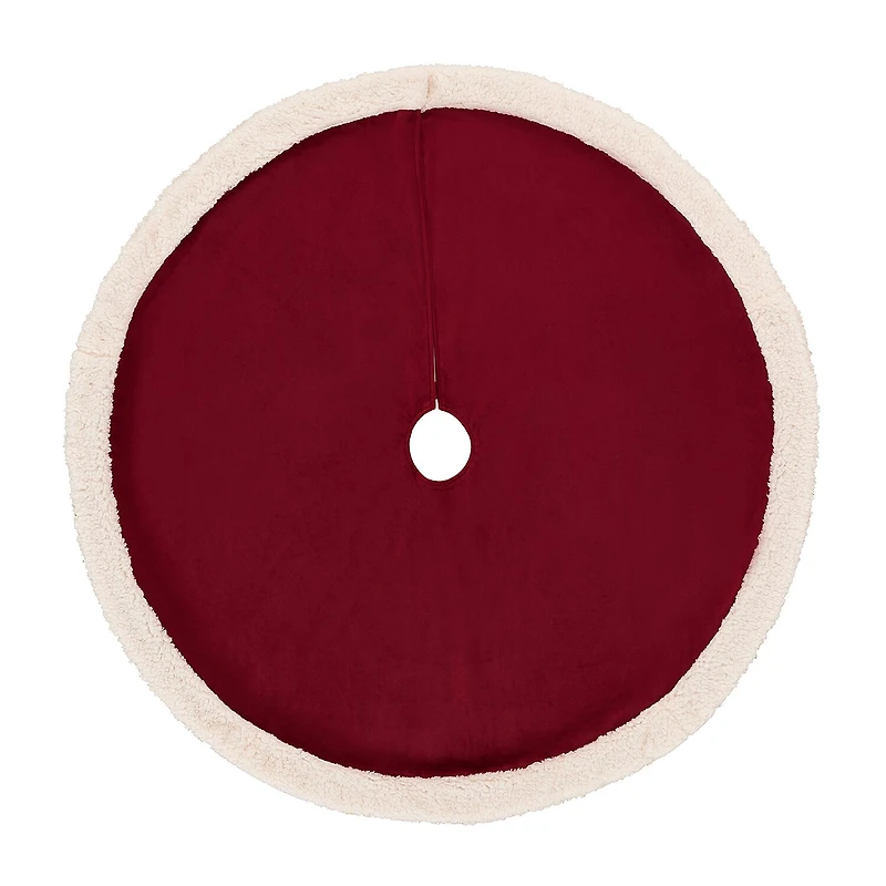 Queen Street Cozy Sherpa Indoor Tree Skirt