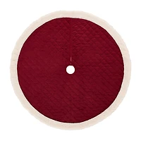 Queen Street Cozy Sherpa Quilted Indoor Tree Skirt