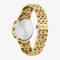 Citizen Calendrier Womens Gold Tone Stainless Steel Bracelet Watch Fd0002-57d