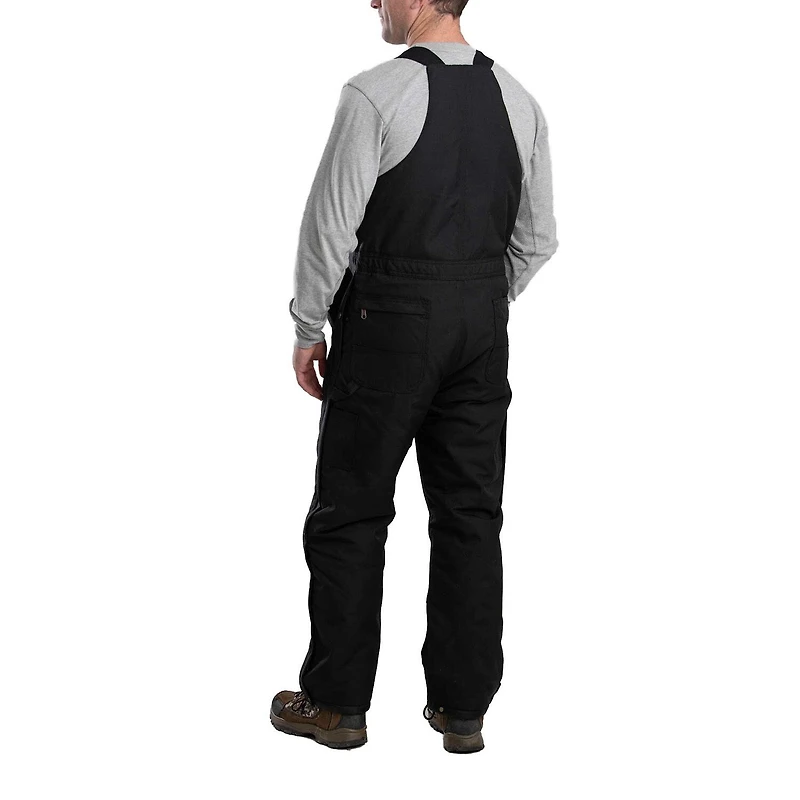 Berne Icecap Insulated Bib Short Mens Workwear Overall