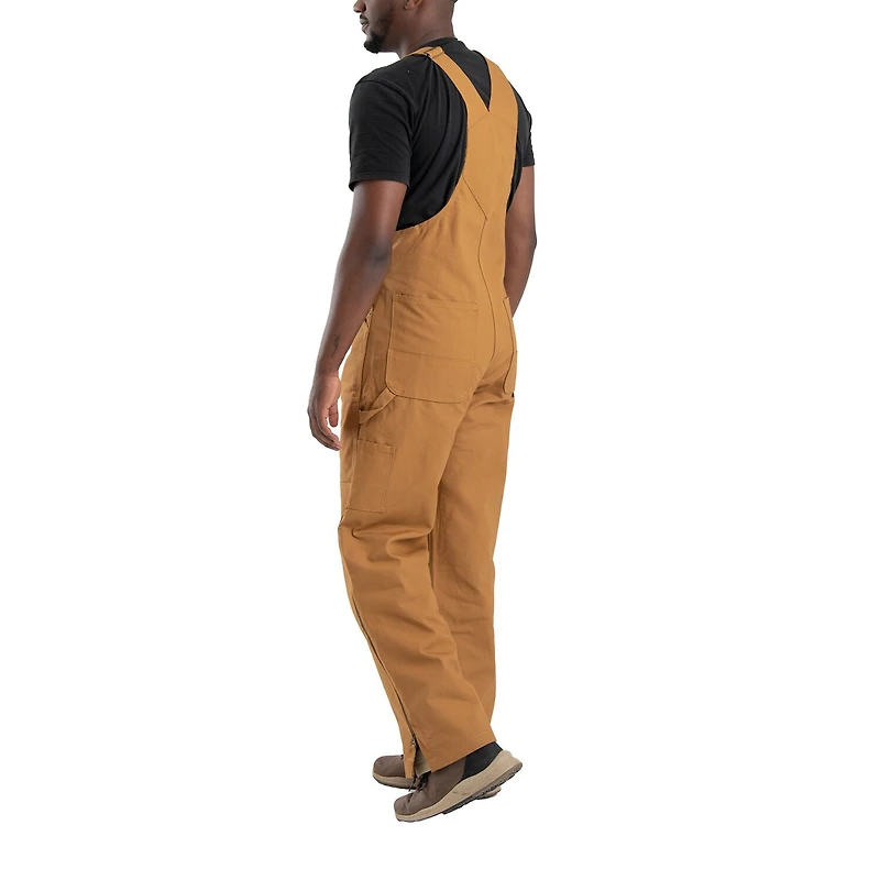 Berne Slab Unlined Duck Bib Mens Big and Tall Workwear Overall