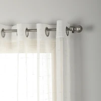 Stratford Park Alyona Rod Pocket Sheer Set of 2 Curtain Panel