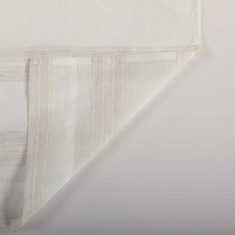 Stratford Park Alyona Rod Pocket Sheer Set of 2 Curtain Panel