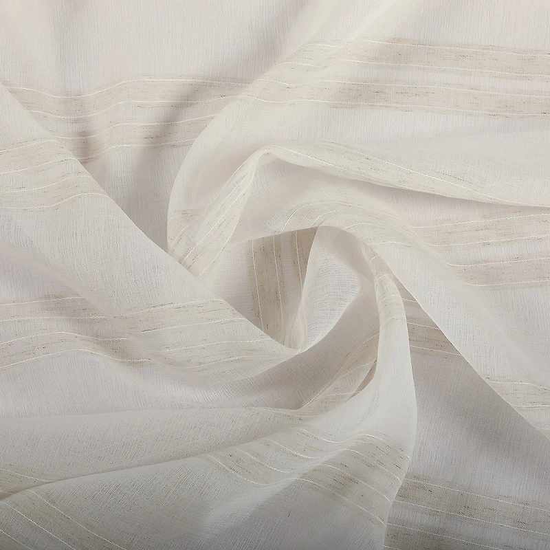 Stratford Park Alyona Rod Pocket Sheer Set of 2 Curtain Panel