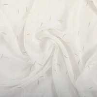 Stratford Park Brie Grommet Top Sheer Set of 2 Curtain Panel