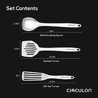 Circulon 18/8 Stainless Steel 3-pc. Kitchen Tool Set