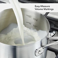 KitchenAid Stainless Steel 3-qt. Sauce Pan with Lid