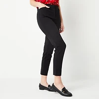 Liz Claiborne Emma Womens Straight Mid Rise Ankle Pant
