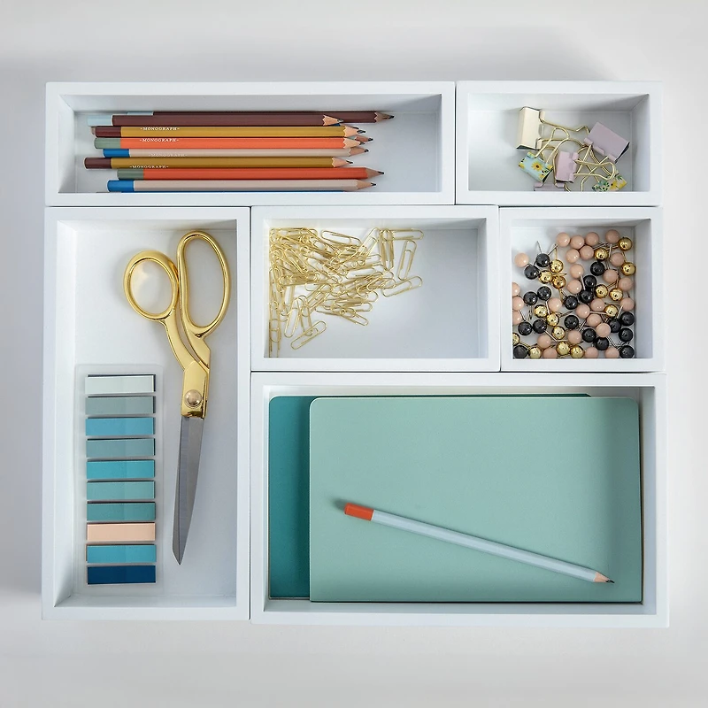 Martha Stewart 6 Pack Desk Organizer