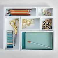 Martha Stewart 6 Pack Desk Organizer