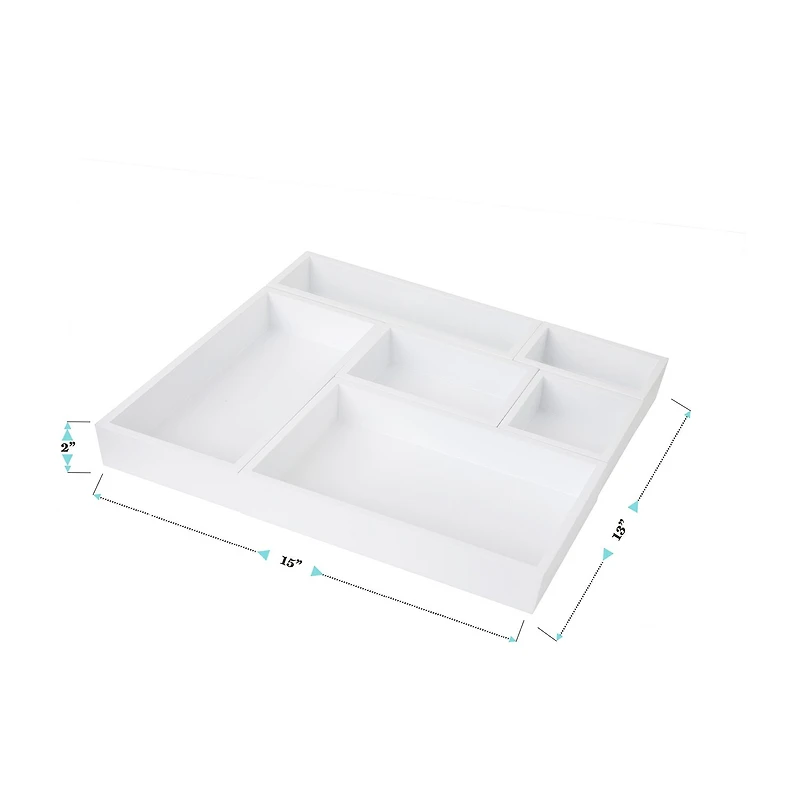 Martha Stewart 6 Pack Desk Organizer