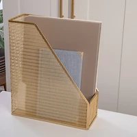 Martha Stewart Gold Mesh Single File Holder
