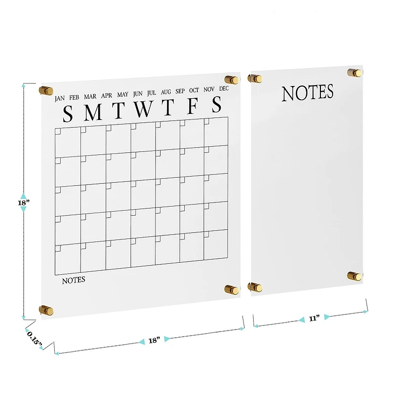 Martha Stewart Wall Calendar & Notes