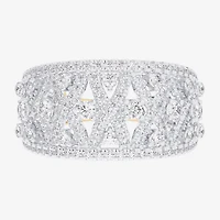 G-H / Si1-Si2) Womens 1 CT. T.W. Lab Grown White Diamond 10K Gold Band