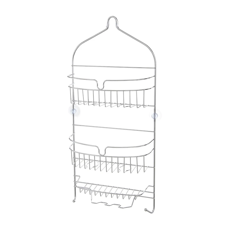 Kenney Rust Proof 3-Tier Shower Caddy with Suction Cups