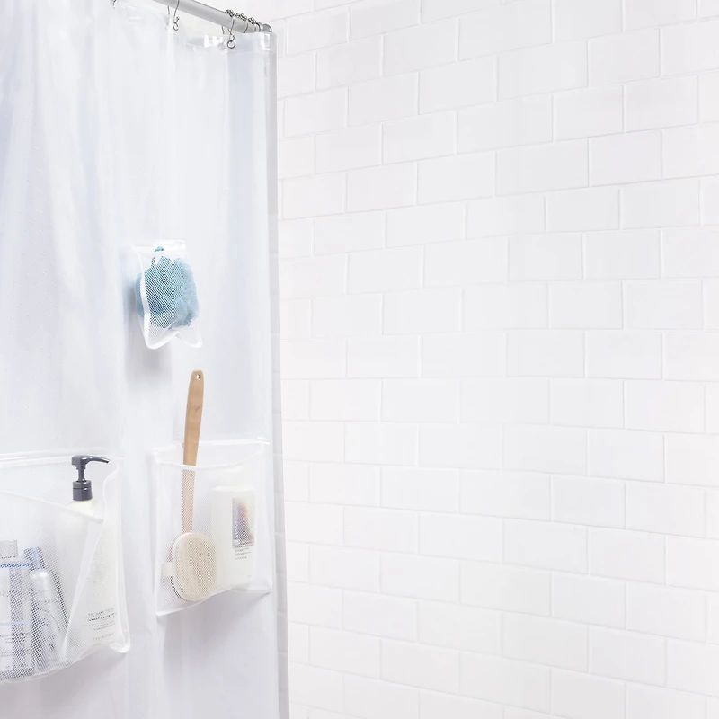 Kenney Medium Weight Peva Shower Curtain Liner
