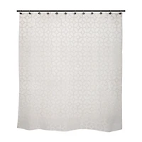 Kenney Geometric Shower Curtain Liner
