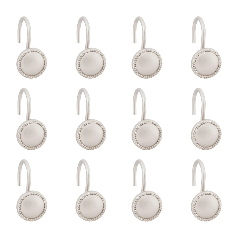 Kenney Erin Decorative Shower Curtain Hooks