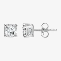 Tru Miracle 1 CT. T.W. Lab Grown White Diamond 14K Gold 5.6mm Stud Earrings